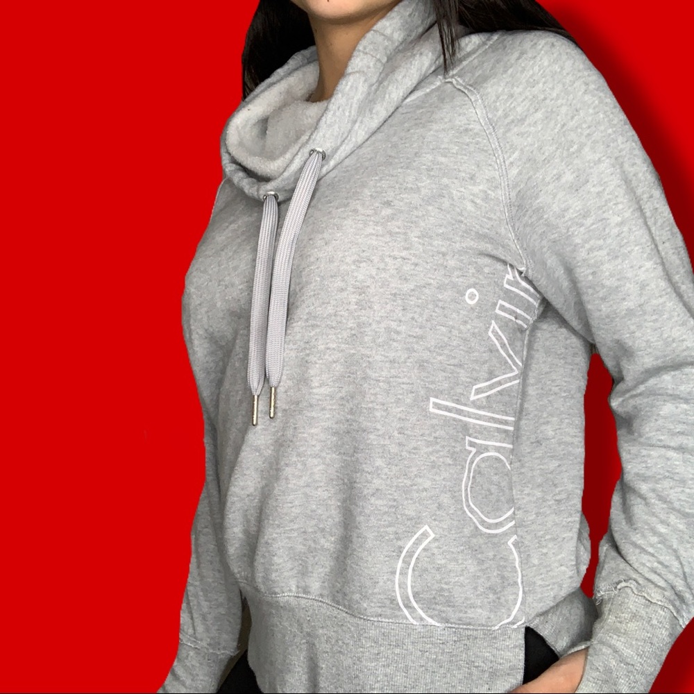 Softest gray Calvin Klein hoodie